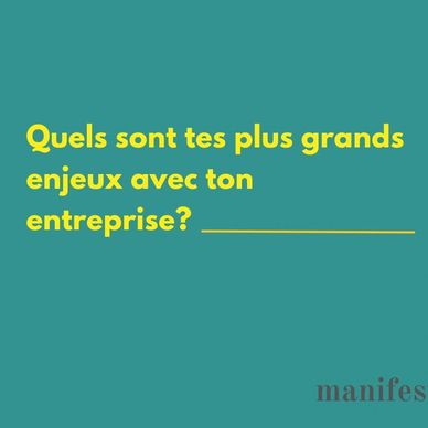 enjeux d'affaires entreprise