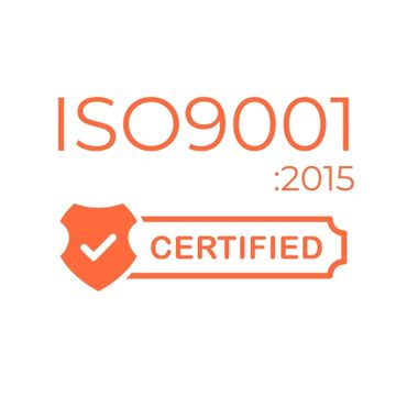 Image states the company is ISO9001 Certified