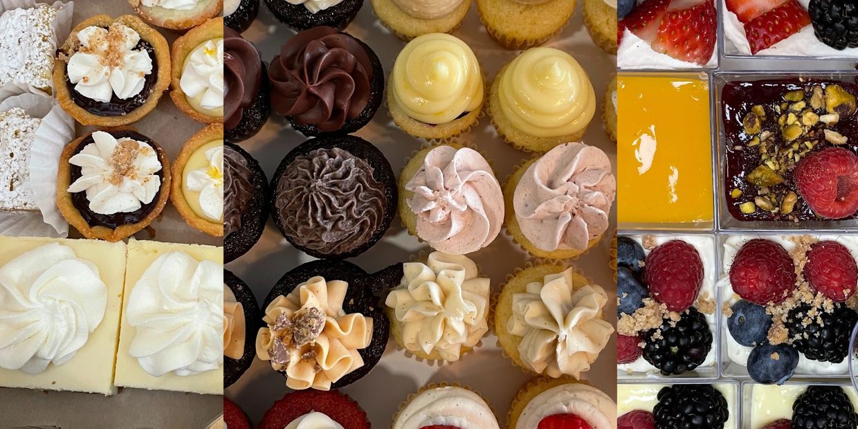 Captivating collage of tasting boxes, a delightful assortment of flavors and treats