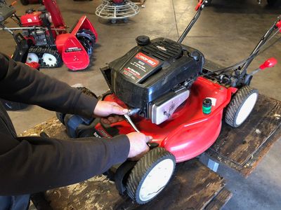 Lawnmower Repair is a speciality at Greg's Power Equipment Rep