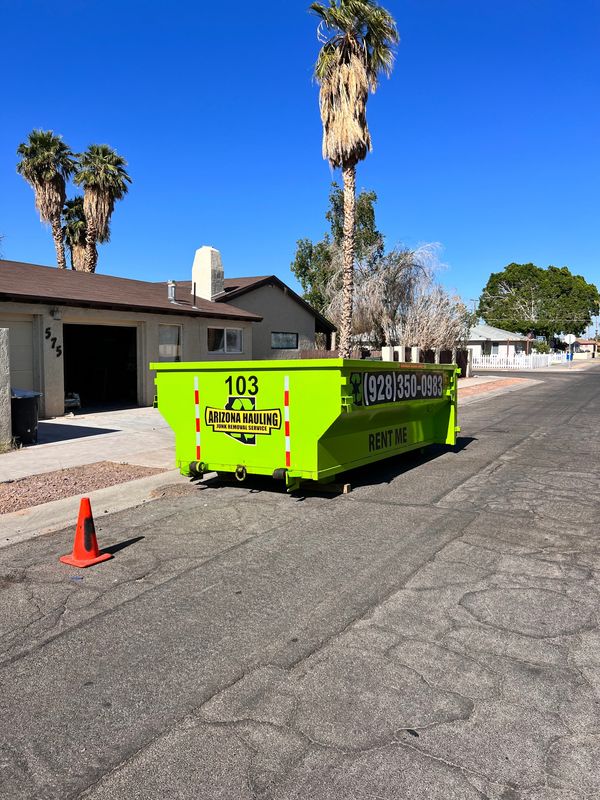 SAME DAY DUMPSTER DELIVERY IN YUMA, ARIZONA
SAME DAY JUNK REMOVAL IN YUMA, ARIZONA
JUNK HAULING