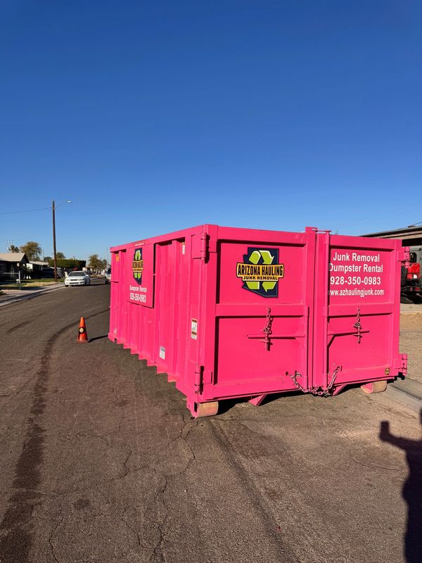 temporary dumpster rentals, dumpster rental in Yuma, AZ, Roll off dumpster rentals in Yuma