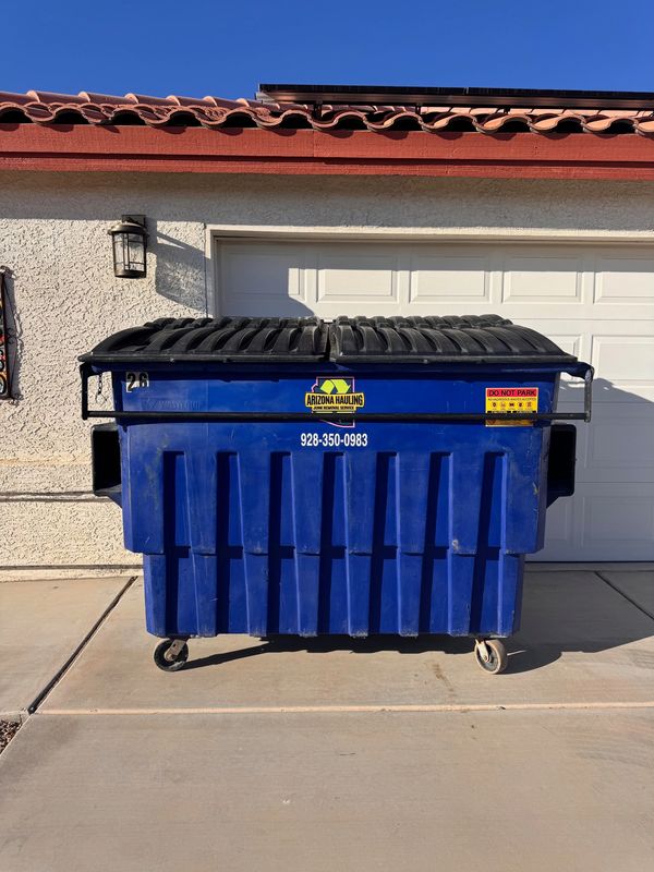 Dumpster Rental in Yuma
Dumpster Service in Yuma
Junk Removal in Yuma
Junk Removal Near Me