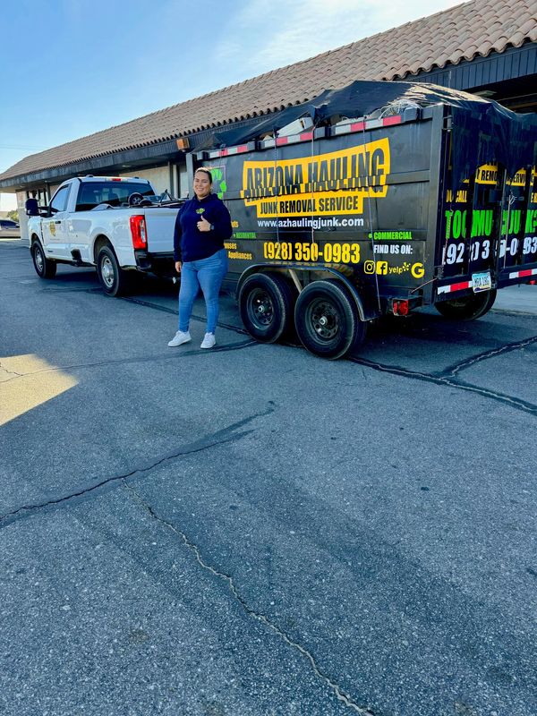 women owned junk removal in yuma, az
women owned dumpster rental service in yuma, az
driveway safe