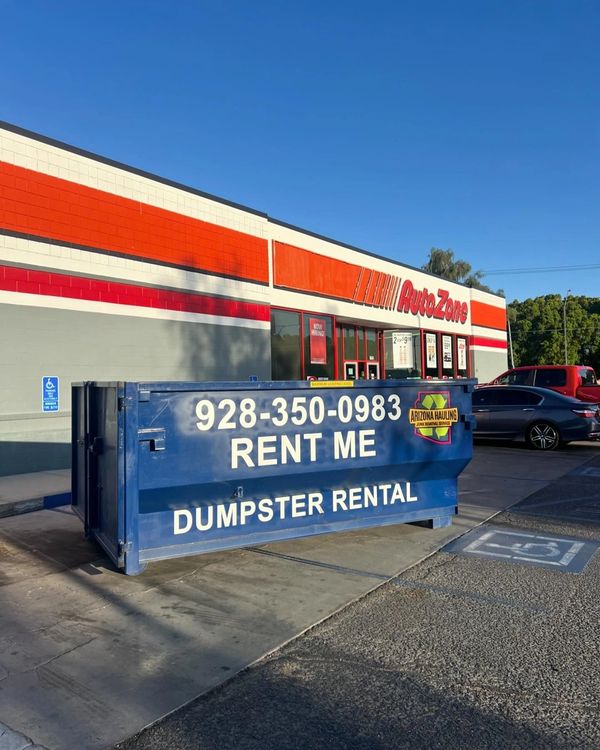 "commercial junk removal in yuma, az" "concrete dumpster in yuma" "yuma dumpster rental service"