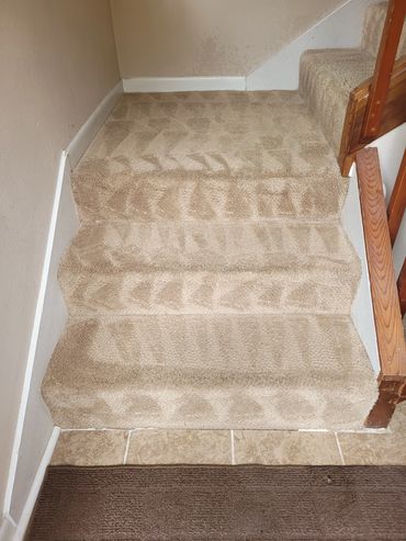carpet cleaning stairs