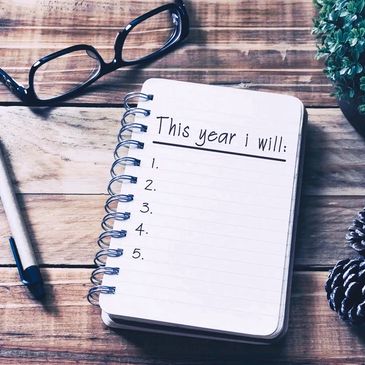 Notebook that reads, "this year I will...Begin Real Estate Career
Starting in Real Estate Tips