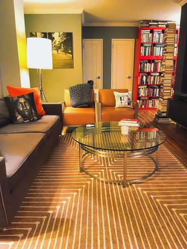 20 year resident in building 175 unit 15B - Partial living room view