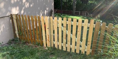 Here’s an after picture of one of our most recent projects. This Gate is Simply Perfect.