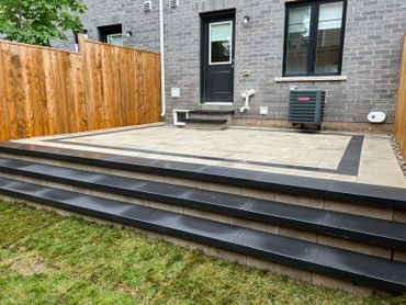 Patio, interlocking, backyard