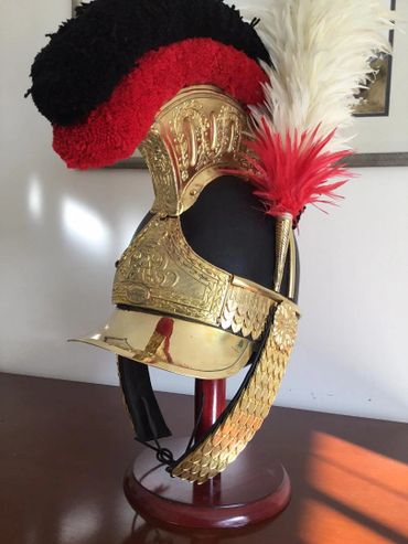 Waterloo helmet of the Blues & Royals formally known as the Royal Horseguards
