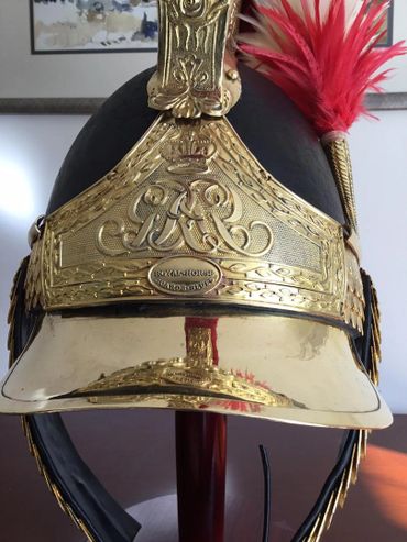 Front plate as worn by Life guards and Horse guards