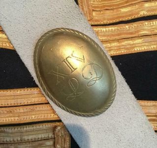 Dragoon cross belt plate