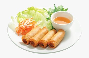 Golden + Crunchy Homemade Egg Rolls (4pcs)