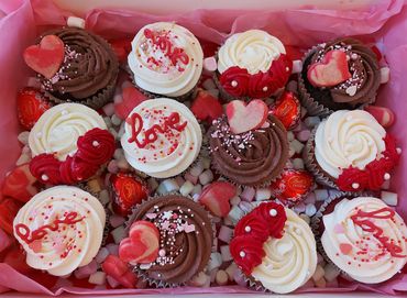 valentines cupcakes