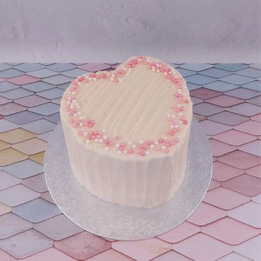 heart cake