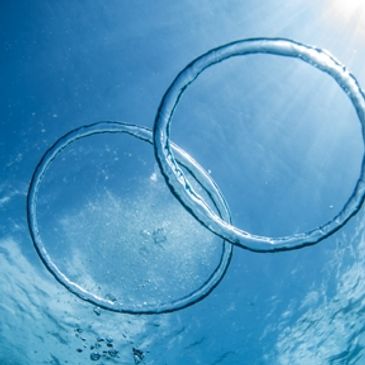diving bubbles