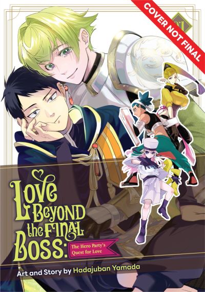 Cover art of "Love Beyond the Final Boss" manga.