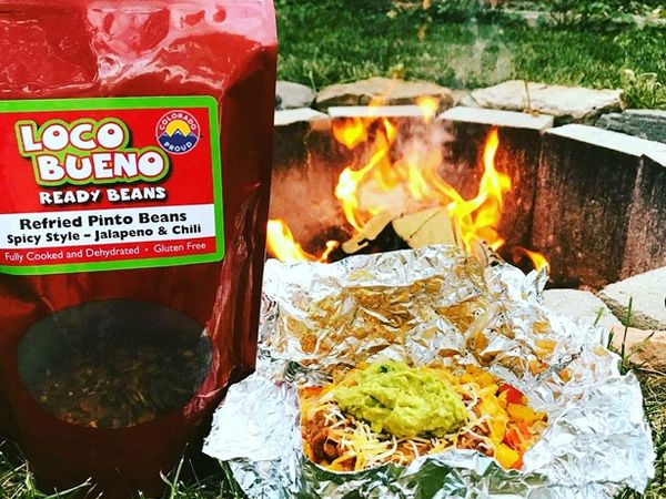 Spicy Pinto Dehydrated Refried Beans. Perfect For Camping!
