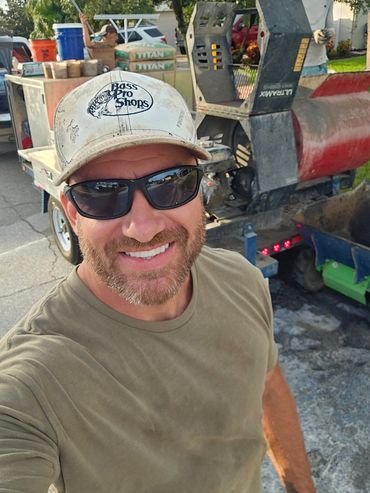 This is a picture of Conrad King, the owner of the company.