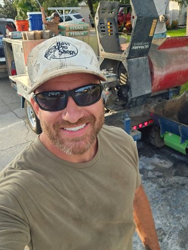 This is a picture of Conrad King, the owner of the company.
