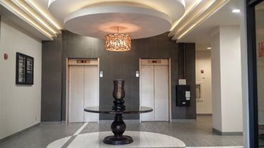 1790 Lee Trevino Dr. Vista Hills Plaza Lobby Elevators