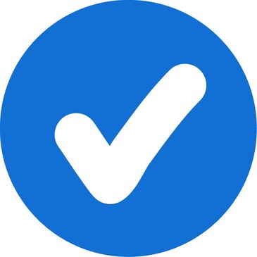 Check mark illustration