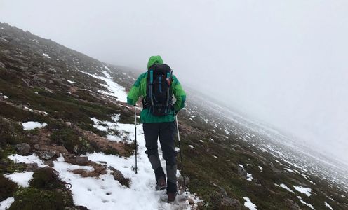 Winter hike, Cairngorms National Park