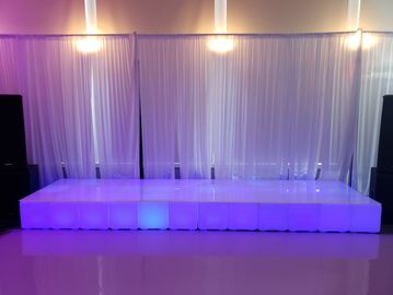 LED Stage Rental  - Chicago, IL - Rental Light Up Glow Stage Platforms