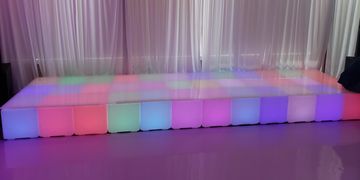 Glow Stage - Light Up Stage - LED Staging - For Rent in Chicago, IL