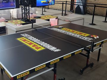 Custom Branded Ping Pong Table Tennis Rentals Chicago, IL