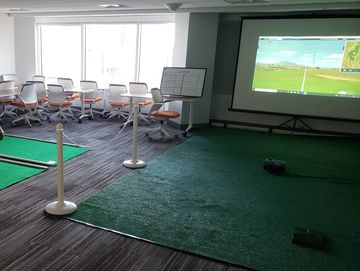Virtual Golf Simulator for Hire Anywhere in the USA