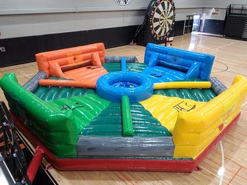 Giant Hungry Hungry Hippos Inflatable Game Rental - Chicago, IL
