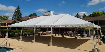 30x50 Navi Trac Structure Tent for rent Chicago