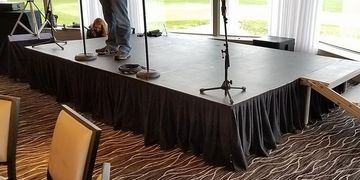 Stage Skirting for Staging Rentals - Chicago, IL