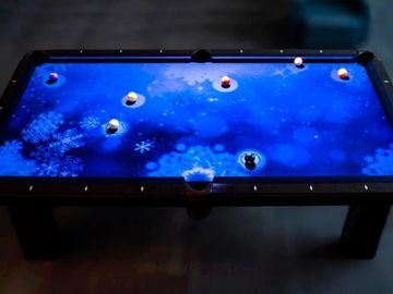 Augmented Reality Interactive Pool Table Rentals
