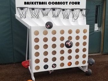 Giant Basketball Connect Four Rental in Chicago, IL
