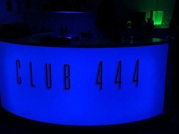 Rent custom light up bars for pop up night club events