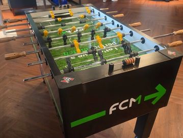 Custom Branded Foosball Table Rentals in Chicago NYC Miami Phoenix Houston Las Vegas Nashville