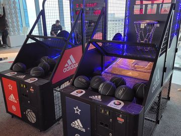 Rent Custom Branded Basketball Arcade Games 