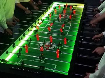Rent oversized LED glowing foosball table
