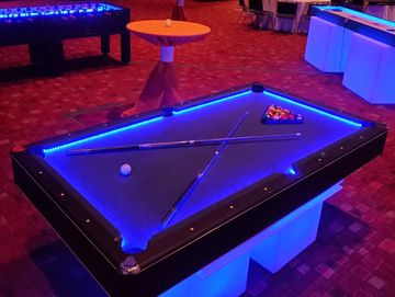 Rent LED Pool Tables in Chicago, IL