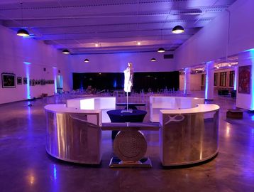 Curved Mirror Bar Rental for Special Events in Chicago