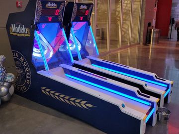 Custom Branded Skeeball Arcade Game Rental - Chicago, IL