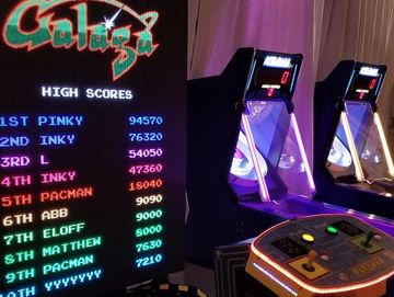 Giant Galaga Arcade Game Rental