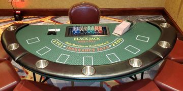 Standard Blackjack Table  Rental - Chicago, IL