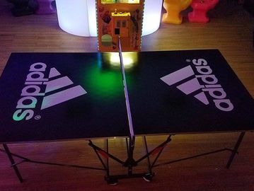 Adidas Custom Branded Ping Pong Table Rental in Chicago, IL