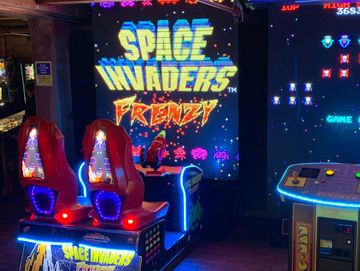 Giant Space Invaders Arcade Game Rental