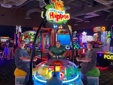 Giant Hungry Hungry Hippos Arcade Game Rental