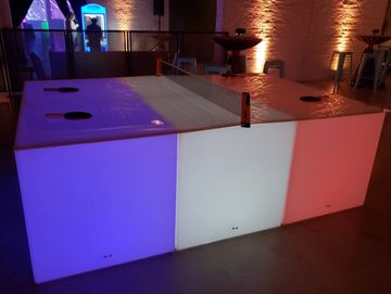 LED Ping Pong Table Rental - Chicago, IL